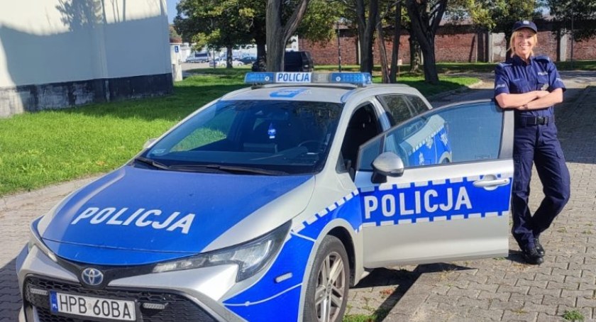 Policyjna psycholog po służbie zatrzymała agresywnego sklepowego złodzieja