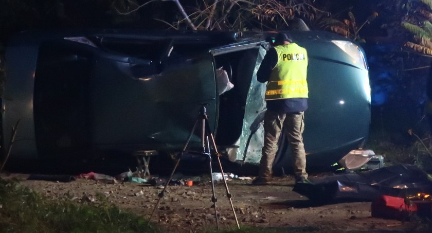 Śmiertelny wypadek w gminie Siechnice. Śmierć na miejscu poniósł 42-letni mężczyzna