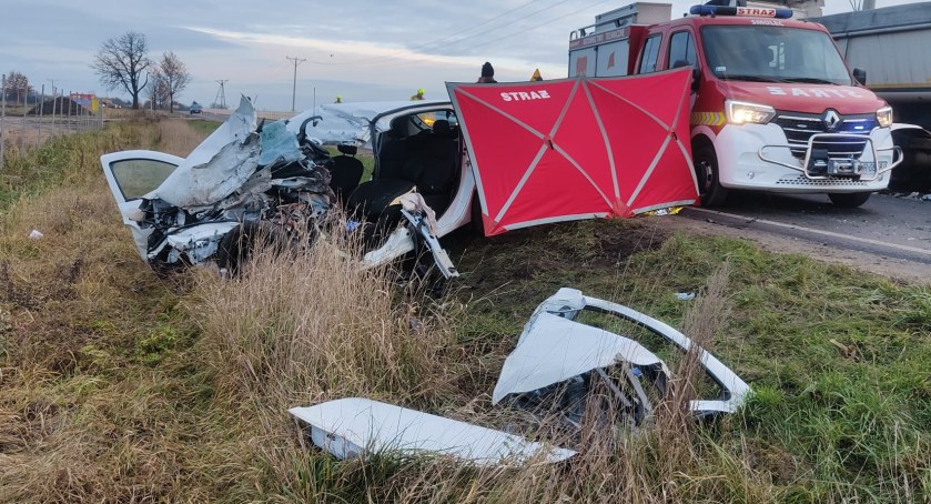 Tragedia pod Wrocławiem. Wypadek ze skutkiem śmiertelnym