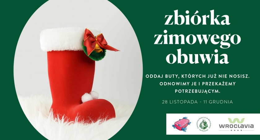 Wrocławianie zebrali już sto par butów dla osób w kryzysie bezdomności! To ostatnie dni zbiórki we Wroclavii