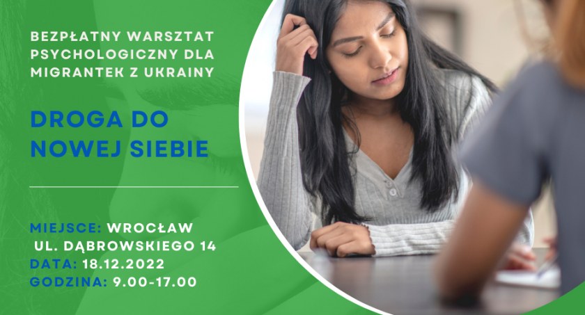 Uchodźczynie z Ukrainy otrzymają we Wrocławiu bezpłatne wsparcie psychologiczne