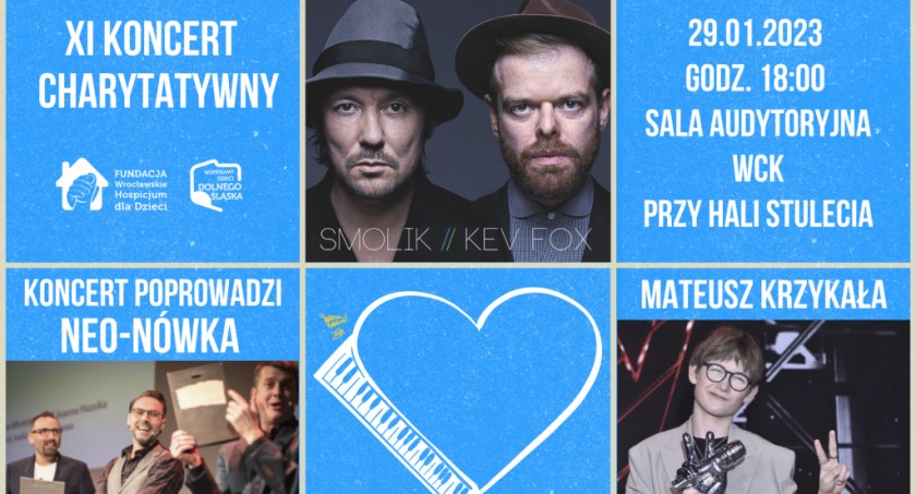 XI KONCERT CHARYTATYWNY Fundacji Wrocławskie Hospicjum dla Dzieci