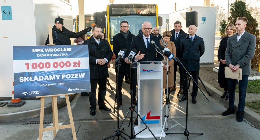 MPK Wrocław pozywa PKN Orlen