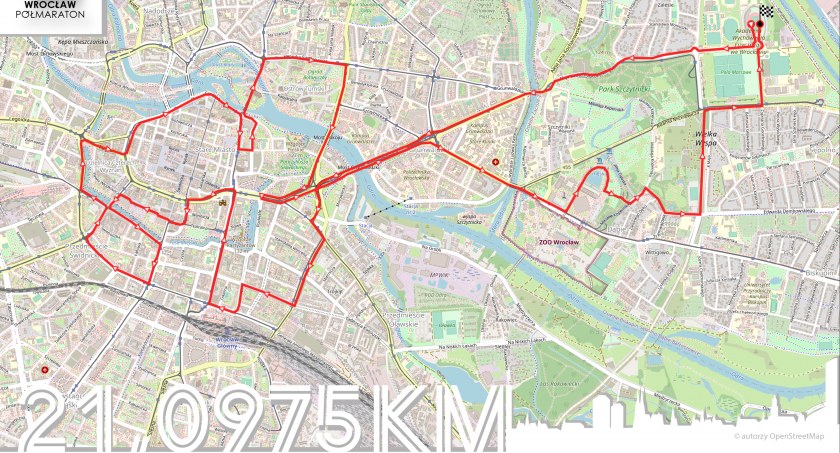 Znamy trasę 9. Nocnego Wrocław Półmaratonu!