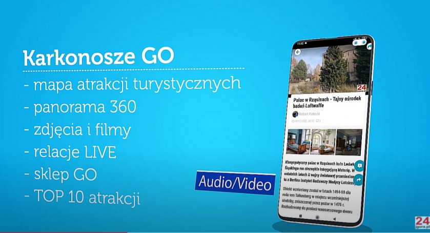 Karkonosze GO w Twoim telefonie - Już dziś wypróbuj darmową aplikację