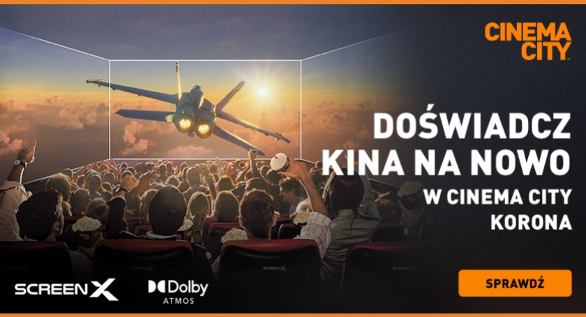 Cześć Wrocław, tu ScreenX! Doświadcz kina na nowo w Cinema City Korona