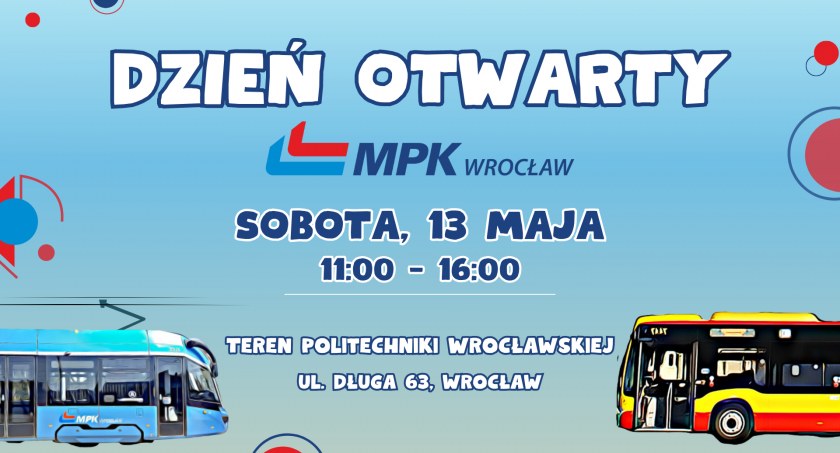 Dzień Otwarty MPK Wrocław już w najbliższą sobotę