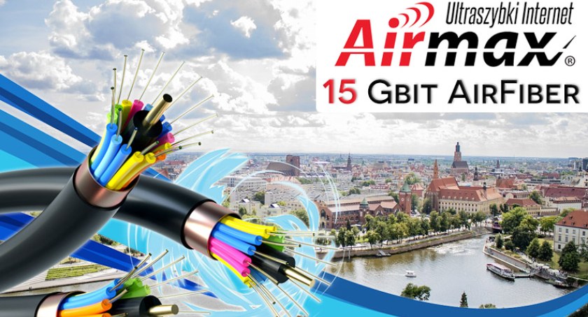 Światłowód bezprzewodowy? Innowacyjna technologia AirFiber jest już dostępna we Wrocławiu!