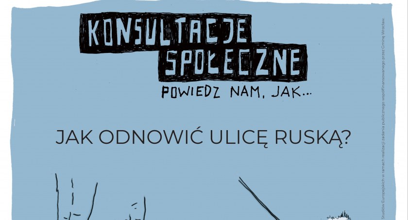 Jak odnowić ulicę Ruską? Ruszyły konsultacje społeczne