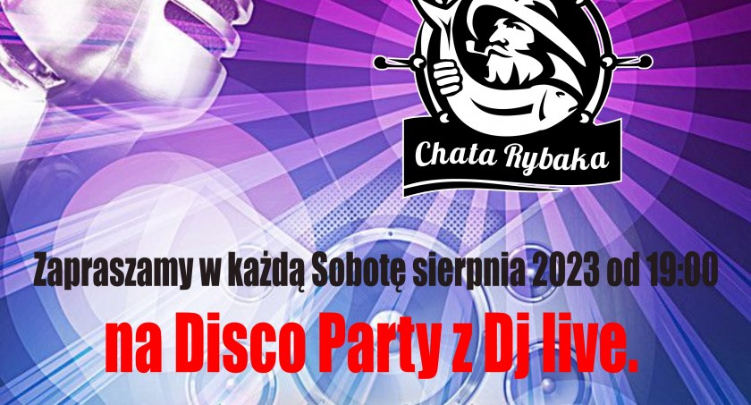 Chata Rybaka Bistro Camp Siechnice zaprasza na biesiadę przy rybce. Za sterami niezastąpiony DJ Smukły znany z Wrocławskich Potańcówek