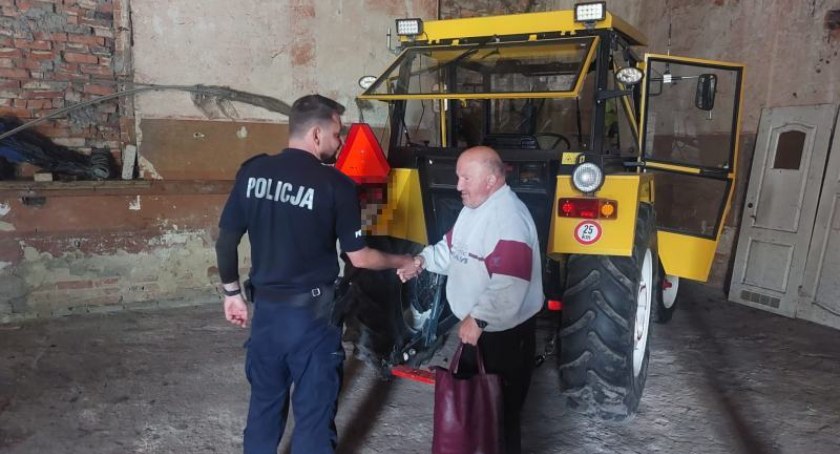 Zgłosił kradzież ciągnika... a będzie odpowiadał za paserstwo