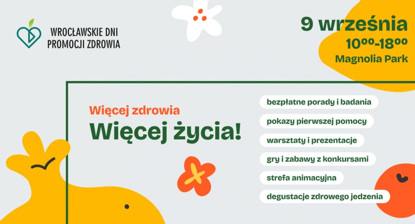 Zbadaj się za darmo podczas Wrocławskich Dni Promocji Zdrowia!