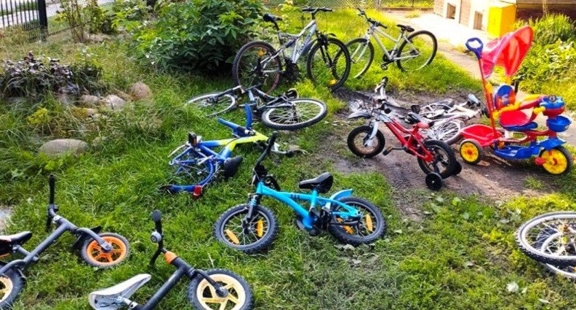Ukradł dziecięce rowerki. Tego samego dnia został zatrzymany przez kamienieckich policjantów