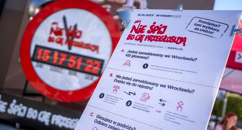 Nie śpij, bo Cię przegłosują! Twój głos ma znaczenie!