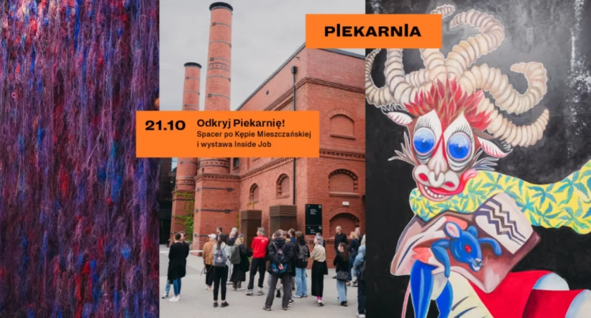 Odkryj PIEKARNIĘ! Spacer historyczny po Kępie Mieszczańskiej i wystawie Inside Job