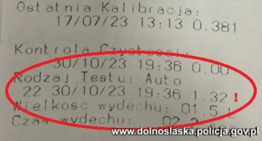 Kompletnie pijany jechał ciężarówką po S-8