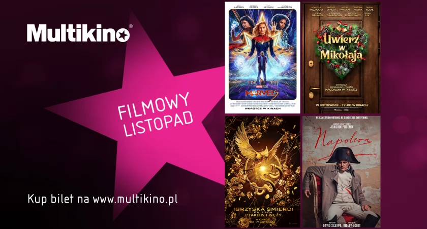 Listopad w Multikinie będzie pełen różnorodnych premier filmowych!