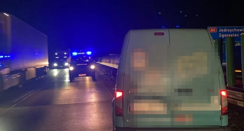 Kompletnie pijany jechał pod prąd autostradą A4
