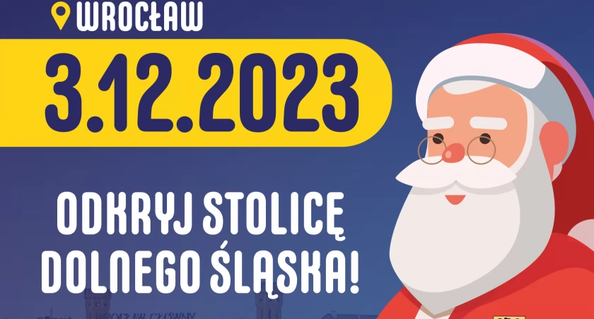 Mikołajkowa Przechadzka. Odkryj stolicę Dolnego Śląska i odbierz medal od Świętego Mikołaja!