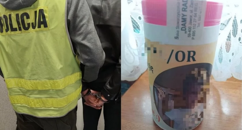 Ukradł puszkę z pieniędzmi na cel charytatywny. Został zatrzymany przez policjantów
