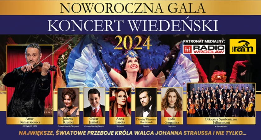 NOWOROCZNA GALA – Koncert Wiedeński – już 5 i 17 stycznia we Wrocławiu!
