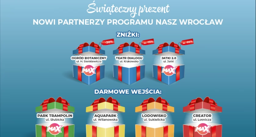 Świąteczne nowości w programie Nasz Wrocław