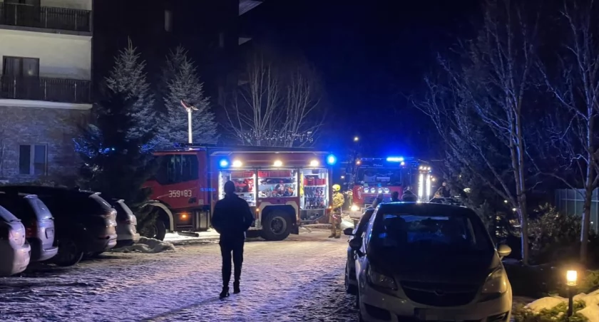 Pożar w hotelu Sandra SPA w Karpaczu. Z obiektu ewakuowano 400 osób. FILM