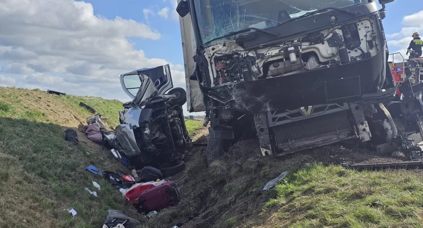 Koszmarny wypadek na A4. Nie żyją 3 osoby, 5 zostało rannych