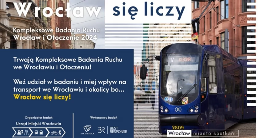 Kompleksowe badania ruchu dla Wrocławia i otoczenia 2024