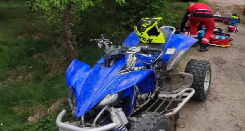 Tragiczny finał przejażdżki na quadzie. Życia 24-letniego mieszkańca powiatu brzeskiego nie udało się uratować