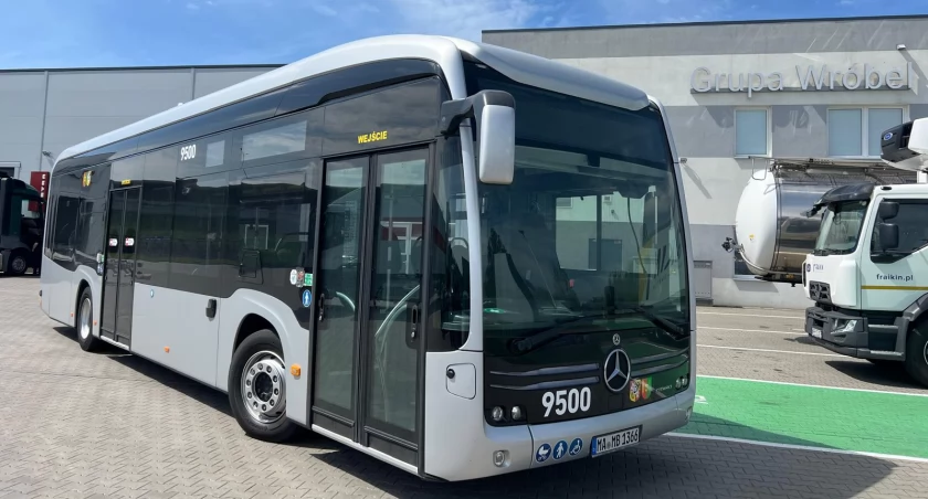 Elektrobusem mercedesa przez Leśnicę i do gminy Miękinia!