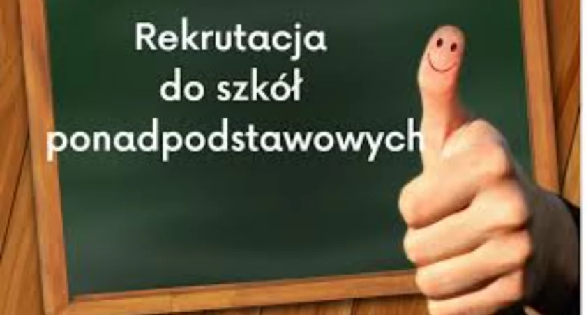 Rekrutacja do szkół ponadpodstawowych