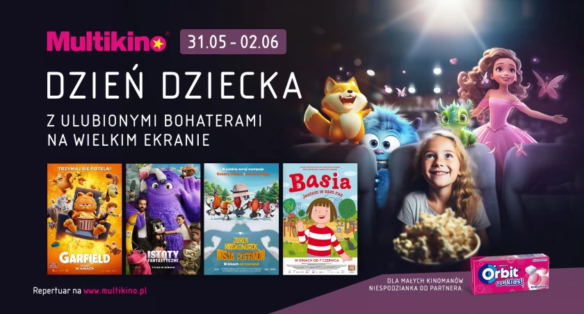 Wrocławskie Multikino i bajkowi bohaterowie zapraszają na filmową przygodę w Dzień Dziecka!