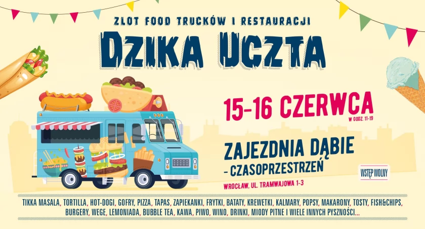 Spróbuj potraw z całego świata podczas Dzikiej Uczty!