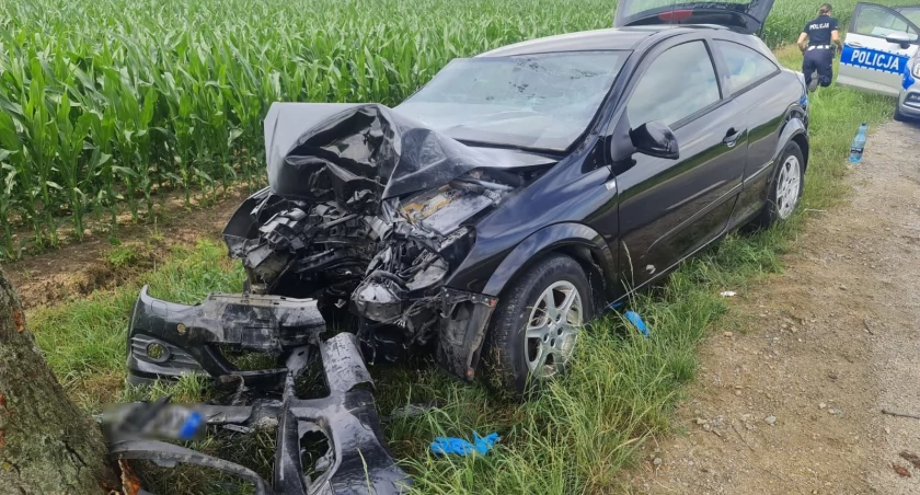 Groźny wypadek w gminie Kąty Wrocławskie. Na miejscu lądował LPR