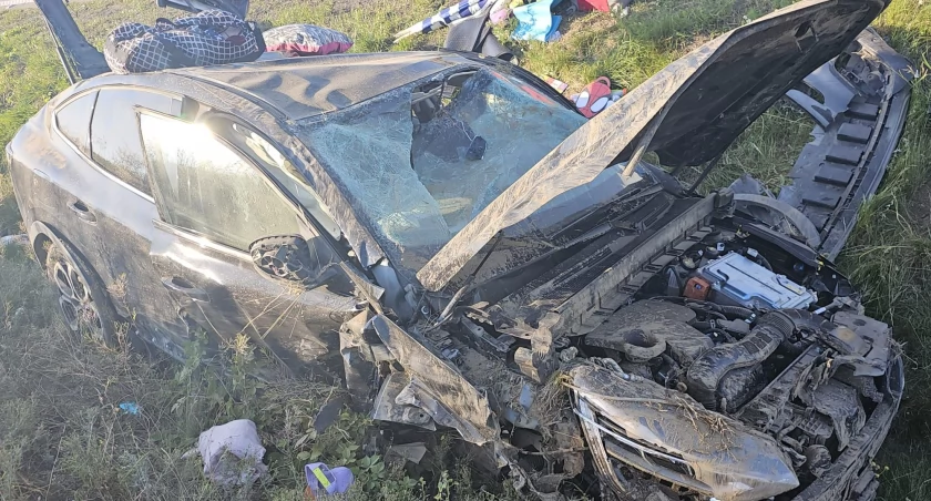 Poranny wypadek na A4 w kierunku Zgorzelca. Poszkodowane trzy osoby, w tym dziecko