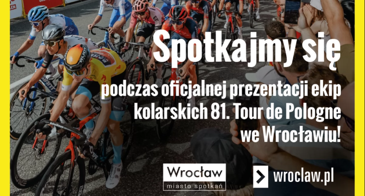 Tour de Pologne 2024. Oznakuj swój rower przed Hydropolis