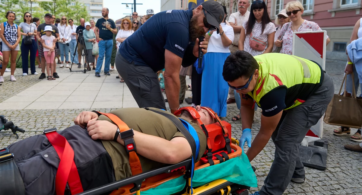 Wypadek – co robić?! Wrocławianie uczą się pierwszej pomocy