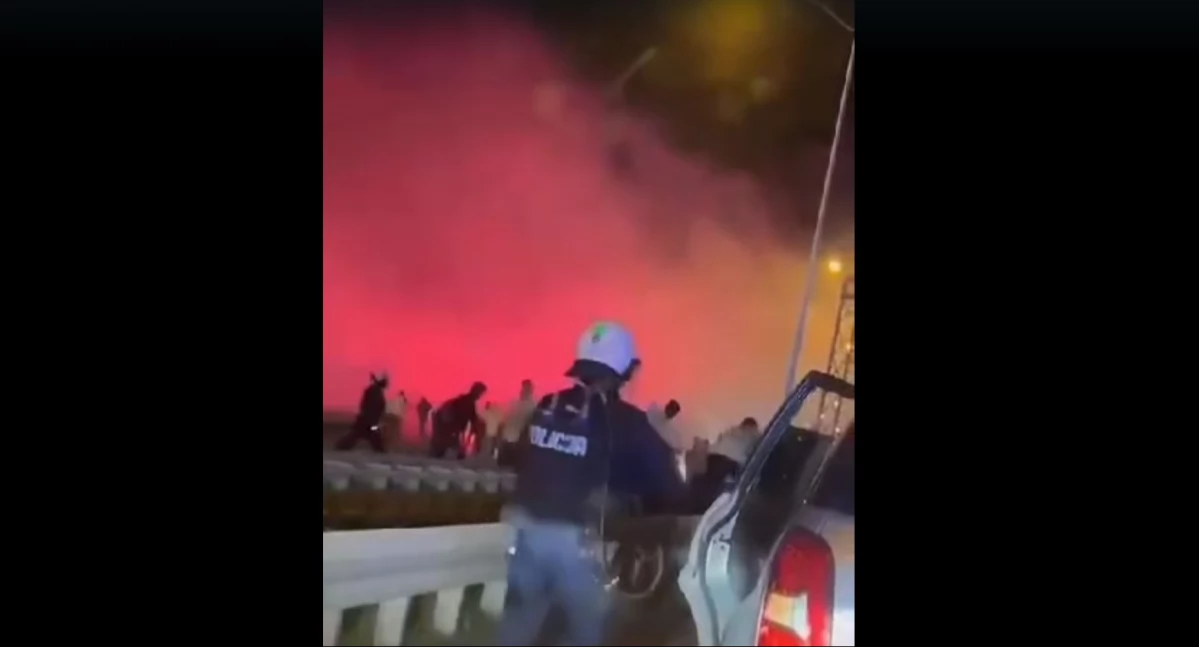 Policjanci poszukują świadków bójki pseudokibiców na Autostradowej Obwodnicy Wrocławia