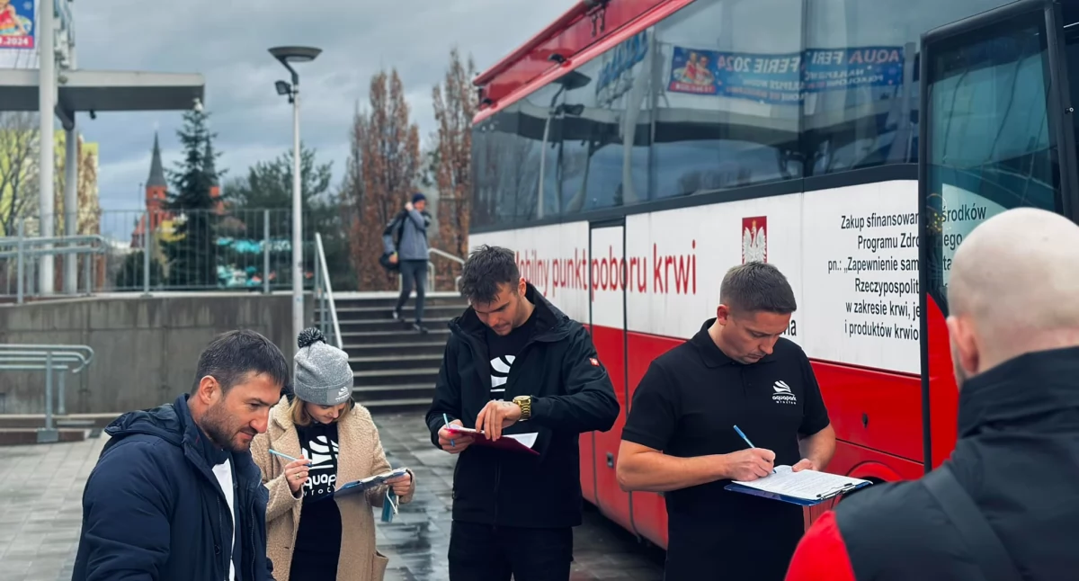 Oddaj krew w Aquaparku – pilnie potrzebna krew we Wrocławiu