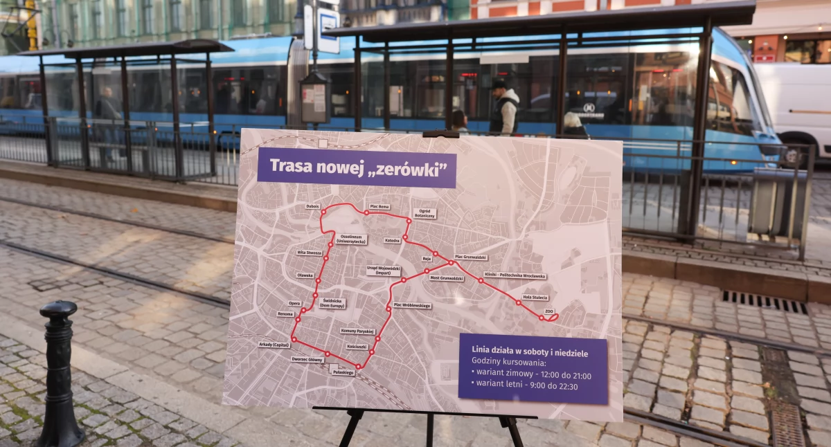 Tramwaj 0 pod koniec listopada wraca na tory