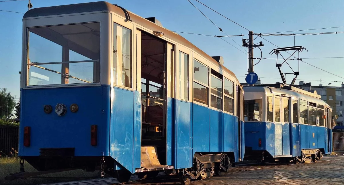 W Mikołajki zabytkowym tramwajem