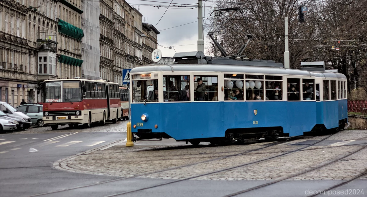 Tramwajem na Orszak Trzech Króli 6 stycznia 2025 r.
