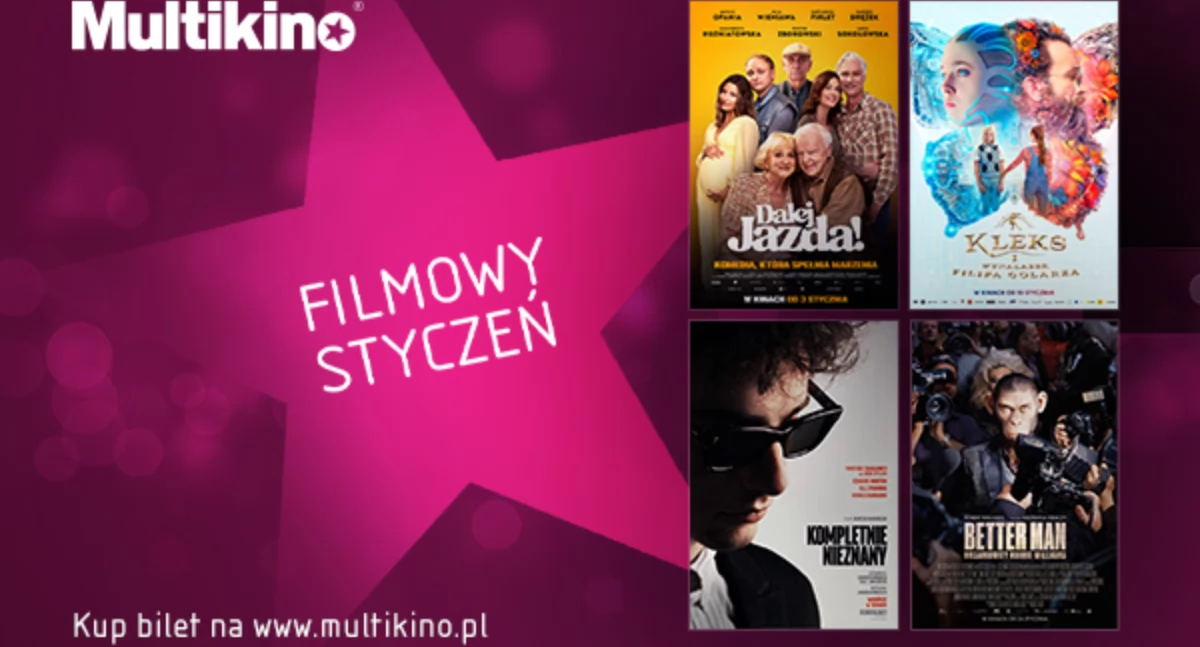 Rozpocznij 2025 rok z filmami w Multikinie!