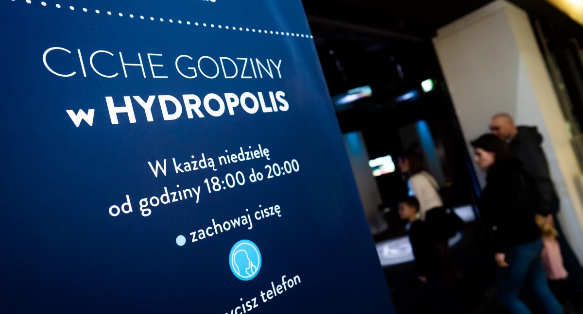 „Ciche godziny” i więcej – udogodnienia w Hydropolis dla osób ze specjalnymi potrzebami