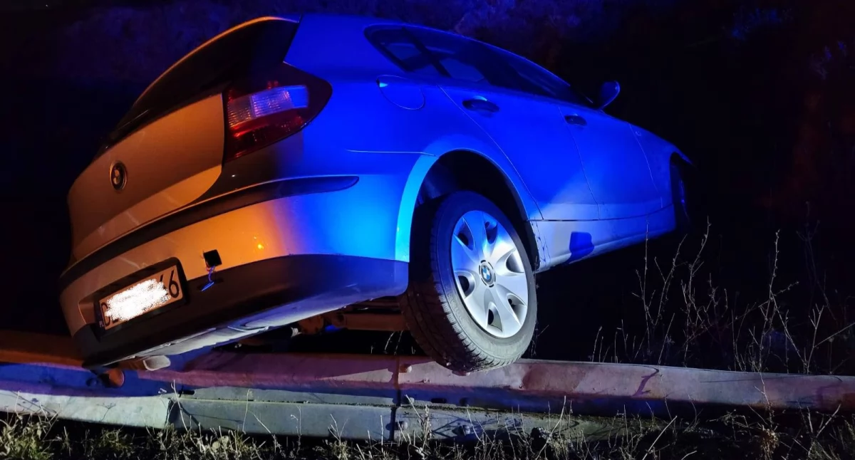 Pijany kierowca BMW doprowadził do groźnej kolizji na węźle Mikołajowice