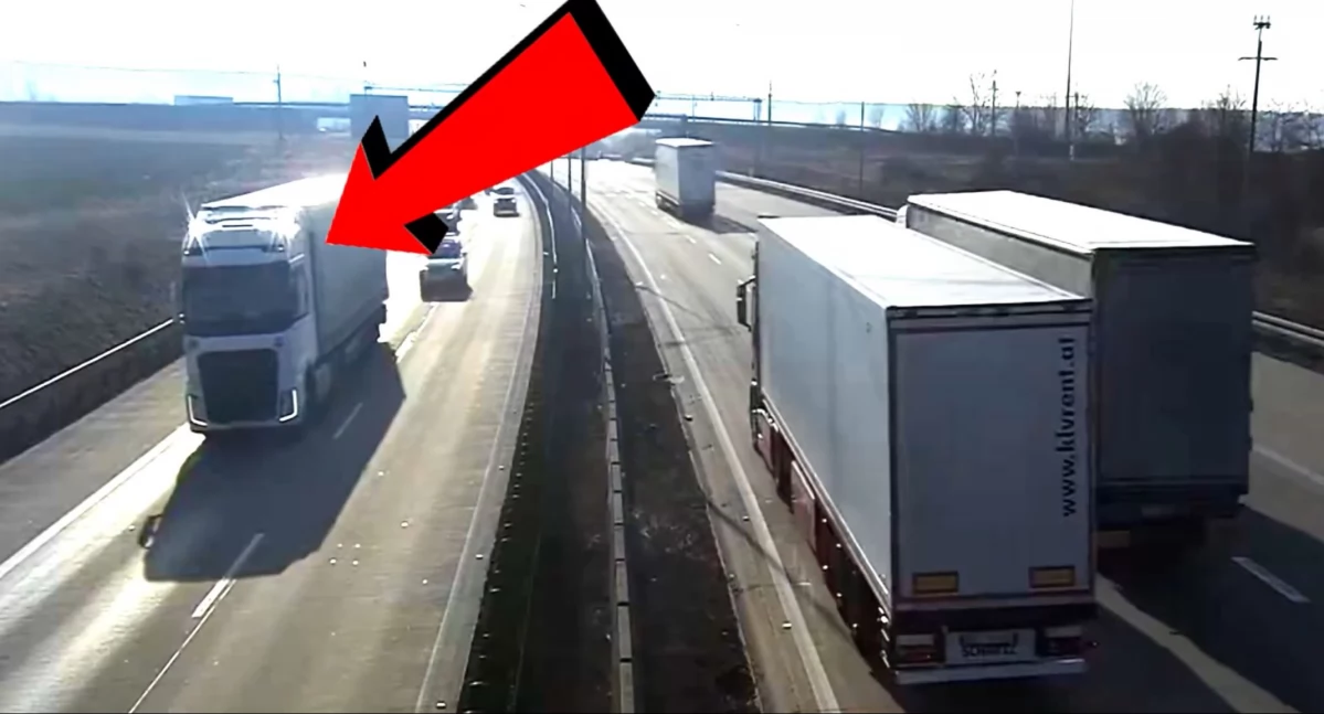 Slalomem po autostradzie A4. Pijany kierowca ciężarówki zatrzymany przez policję