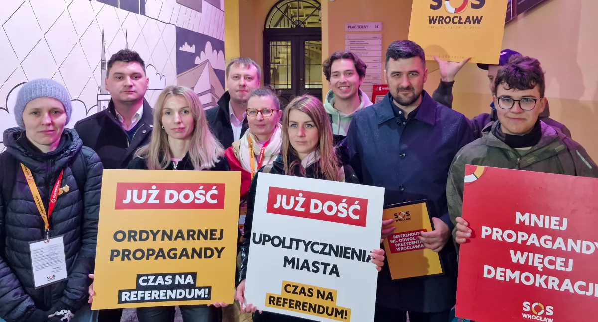 Referendum w sprawie odwołania prezydenta Jacka Sutryka. Anonimowa sonda w artykule