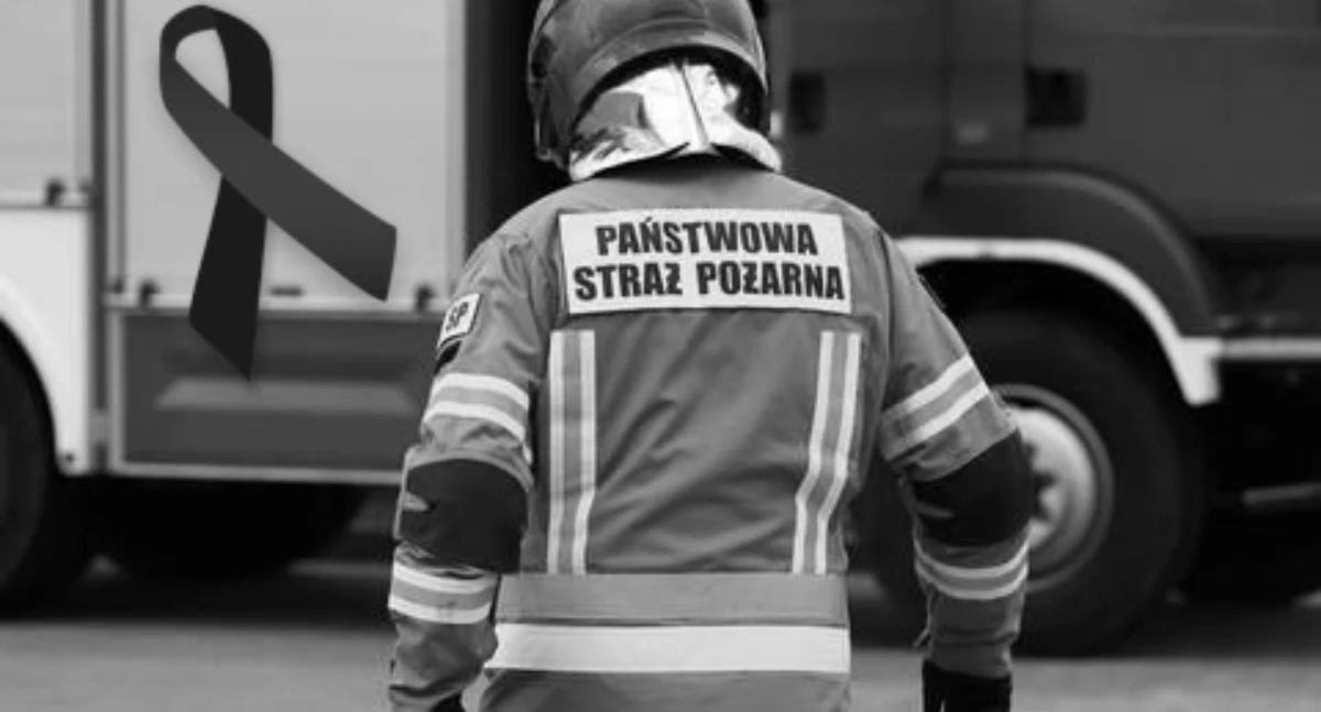Tragiczny wypadek podczas ćwiczeń strażackich w Kielcach. Życia doświadczonego strażaka nie udało się uratować
