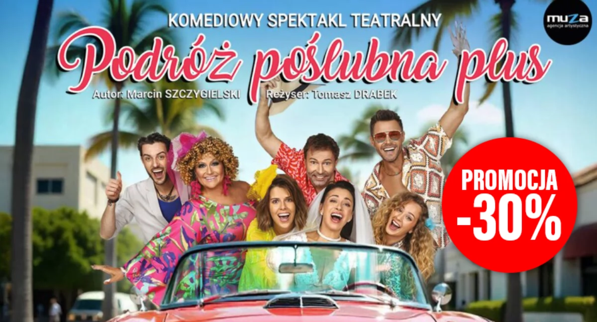 „Podróż poślubna plus” – Katarzyna Skrzynecka w kontynuacji wielkiego Hitu Teatralnego już 17 maja w IMPART CENTRUM we Wrocławiu!